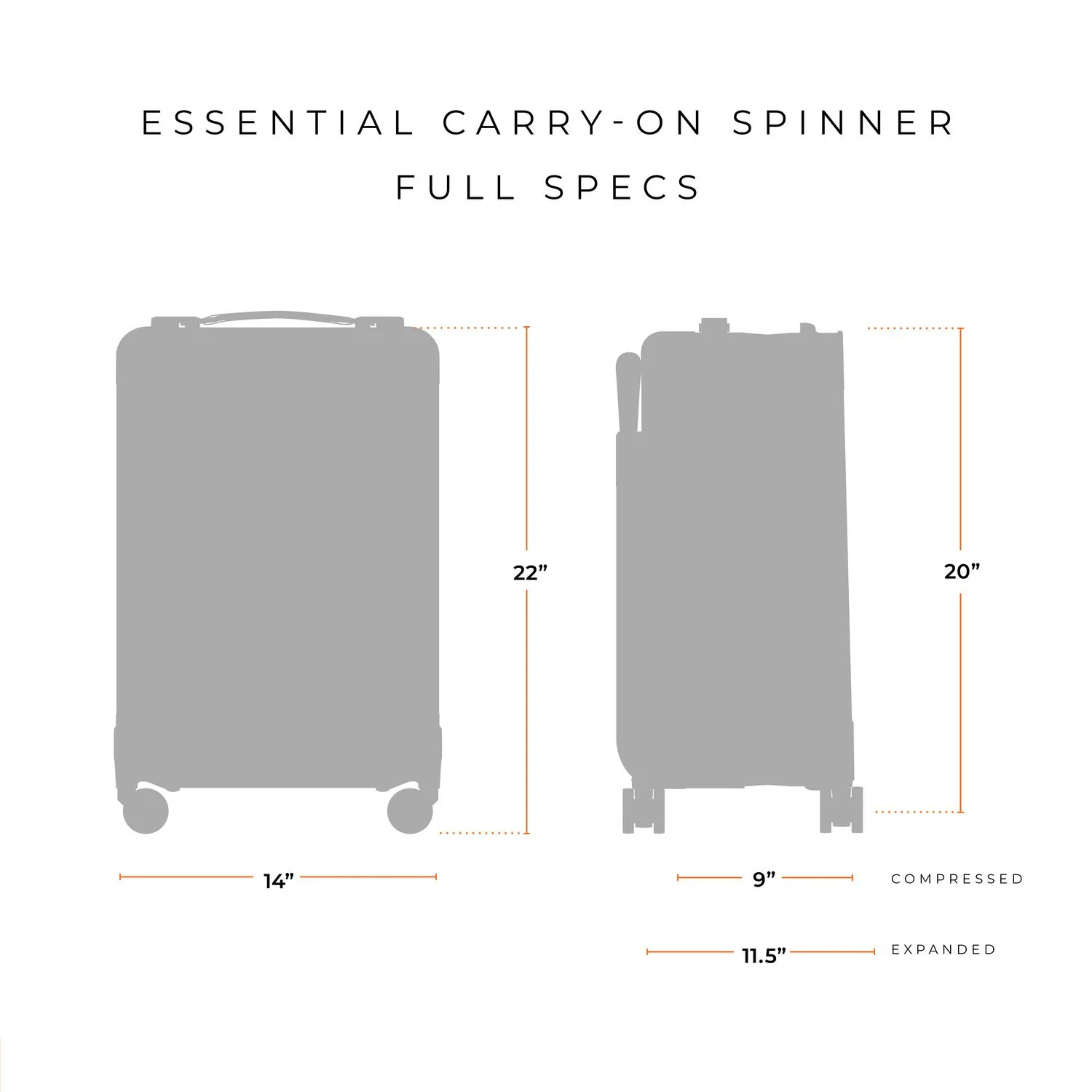 Essential 22" Carry-On Expandable Spinner - Image 42