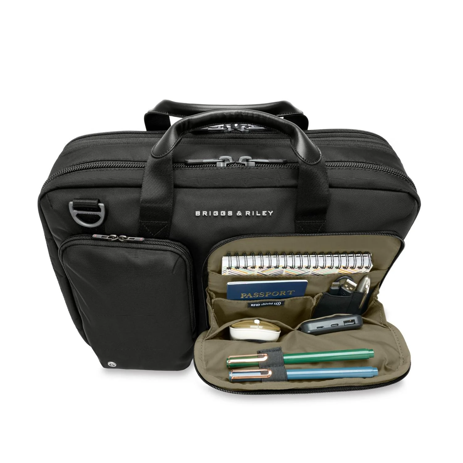 Medium Expandable Briefcase - Image 6