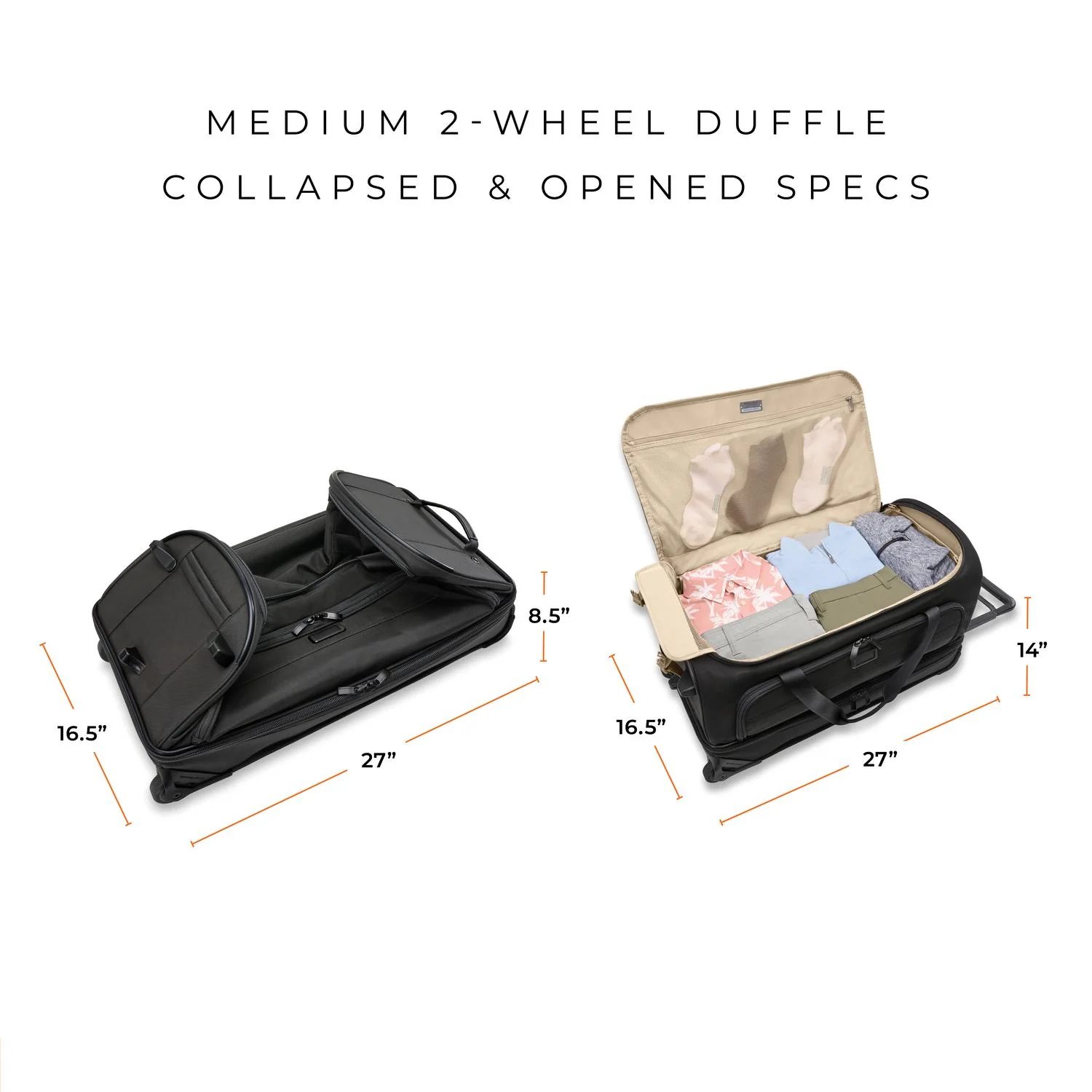 Medium Two-Wheel Duffle - Image 15